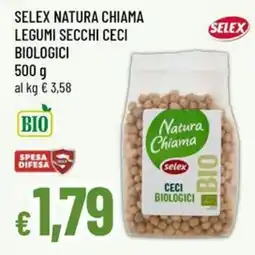 Famila Selex Natura Chiama Ceci Biologici offerta