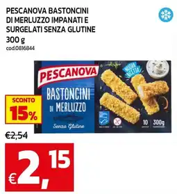 C+C maxigross Pescanova bastoncini di merluzzo offerta