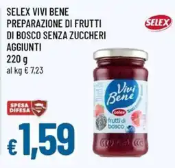 Famila Vivi Bene preparazione di frutti di bosco senza zuccheri aggiunti offerta
