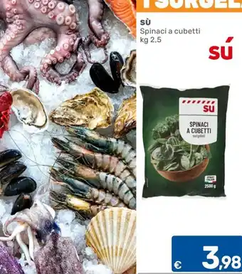 ARCA C+C cash and carry Spinaci a cubetti Sù offerta