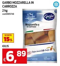 C+C maxigross Garbo Mozzarella in carrozza offerta