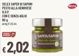 Famila Saper di sapori Pesto alla Genovese offerta