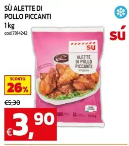 C+C maxigross Sù alette di pollo piccanti offerta