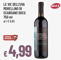 Famila Morellino di Scansano DOCG offerta