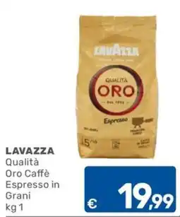 ARCA C+C cash and carry Lavazza Qualità Oro Caffè Espresso in Grani offerta