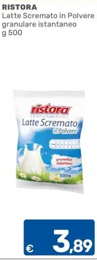 ARCA C+C cash and carry Ristora Latte S cremato in Polvere offerta