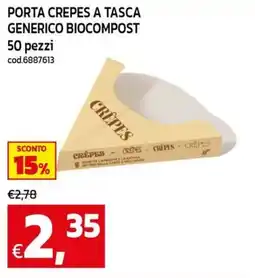 C+C maxigross Porta crepes a tasca generico biocompost offerta