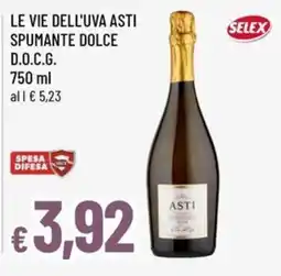 Famila Le vie dell'uva asti spumante dolce offerta