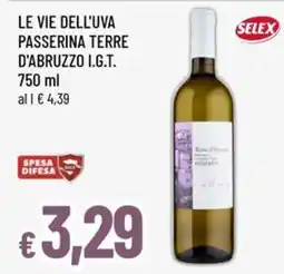 Famila Passerina Terre d'Abruzzo I.G.T. Le Vie dell'Uva offerta