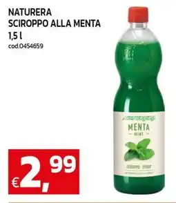 C+C maxigross Naturera sciroppo alla menta offerta