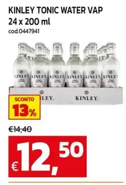 C+C maxigross Kinley tonic water vap offerta