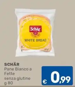 ARCA C+C cash and carry Schär Pane Bianco offerta