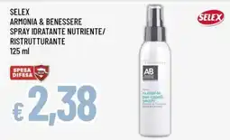 Famila Selex Armonia & Benessere spray idratante nutriente offerta