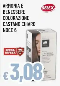 Famila Colorazione castano chiaro noce 6 Selex offerta