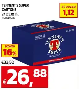 C+C maxigross Tennent's Super offerta