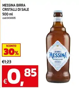 C+C maxigross Messina birra cristalli di sale offerta