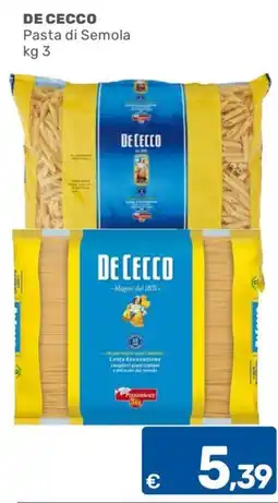 ARCA C+C cash and carry Pasta di Semola De Cecco offerta