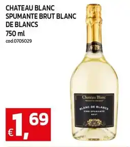 C+C maxigross Chateau Blanc spumante brut blanc de blancs offerta