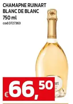 C+C maxigross Champagne Ruinart Blanc de Blanc offerta