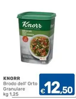 ARCA C+C cash and carry Knorr Brodo dell' Orto Granulare offerta