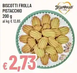 Famila Biscotti frolla pistacchio Sfornamore offerta