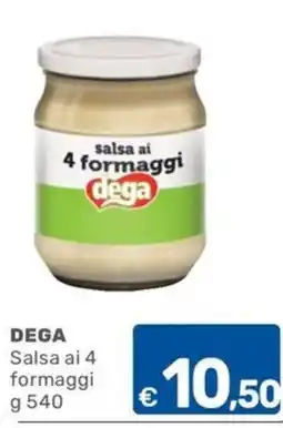 ARCA C+C cash and carry Salsa ai 4 formaggi dega offerta