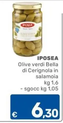 ARCA C+C cash and carry Iposea Olive verdi Bella di Cerignola offerta