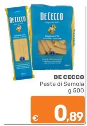 ARCA C+C cash and carry De Cecco Pasta di Semola offerta
