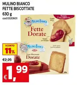 C+C maxigross Fette biscottate Dorate offerta