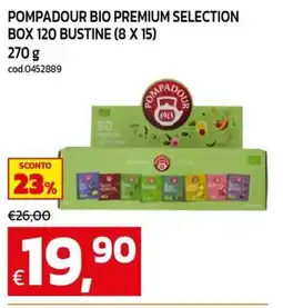 C+C maxigross Pompadour bio premium selection offerta