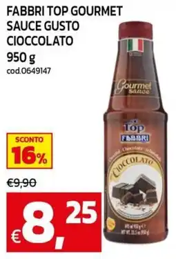 C+C maxigross Fabbri top gourmet sauce gusto cioccolato offerta