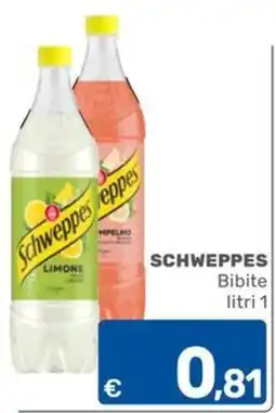 ARCA C+C cash and carry Schweppes Bibite offerta