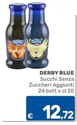 ARCA C+C cash and carry Derby Blue Succhi Senza Zuccheri Aggiunti offerta