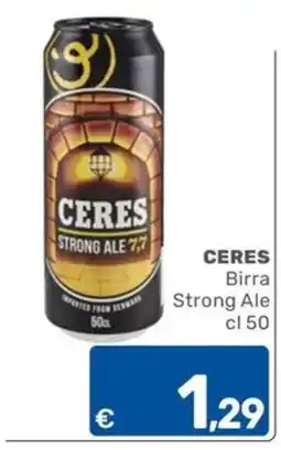 ARCA C+C cash and carry Ceres Birra Strong Ale offerta