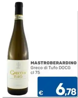 ARCA C+C cash and carry Mastroberardino Greco di Tufo DOCG offerta