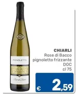 ARCA C+C cash and carry Chiarli Rose di Bacco pignoletto frizzante offerta