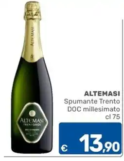 ARCA C+C cash and carry Altemasi Spumante Trento DOC millesimato offerta