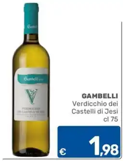 ARCA C+C cash and carry Gambelli Verdicchio dei Castelli di Jesi offerta