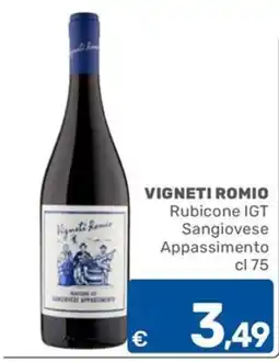 ARCA C+C cash and carry Vigneti Romio Rubicone IGT Sangiovese Appassimento offerta