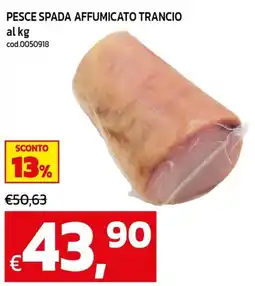 C+C maxigross Pesce spada affumicato trancio offerta