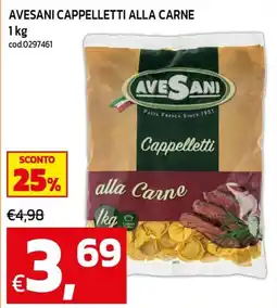 C+C maxigross Avesani Cappelletti alla Carne offerta