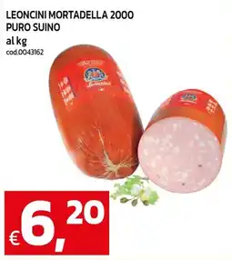 C+C maxigross Leoncini mortadella 2000 puro suino offerta