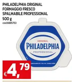 C+C maxigross Philadelphia formaggio fresco spalmabile professional offerta