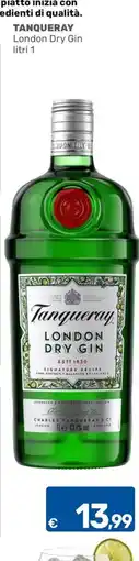 ARCA C+C cash and carry Tanqueray London Dry Gin offerta