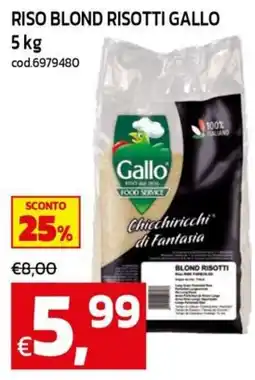 C+C maxigross Riso blond risotti Gallo offerta