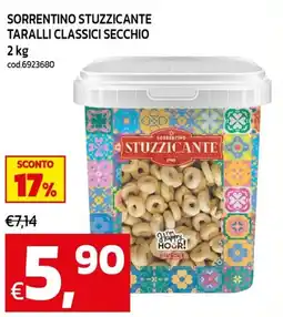 C+C maxigross Taralli classici secchio Sorrentino Stuzzicante offerta