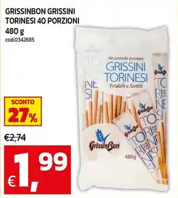 C+C maxigross GrissinBon Grissini Torinesi offerta