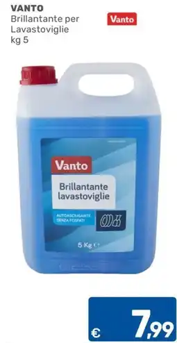 ARCA C+C cash and carry Vanto Brillantante lavastoviglie offerta