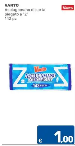 ARCA C+C cash and carry Asciugamano Vanto offerta