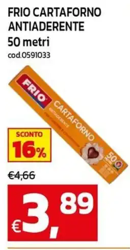 C+C maxigross Frio carta forno antiaderente offerta